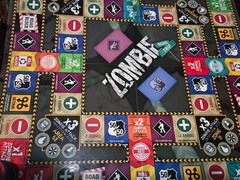 Zombie Road Trip Board Game, Post Apocalyptic Zombie Survival Game, By Aquarius