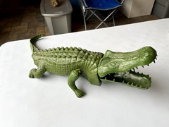 VINTAGE 1980 Ideal Toys ALLIGATOR Robert Forster 28″ HORROR Movie Game