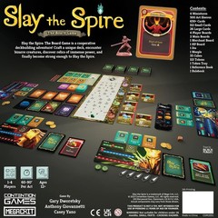 Slay The Spire Board Game Strategy: 650+ Cards, 4 Miniatures, Cooperative Fun