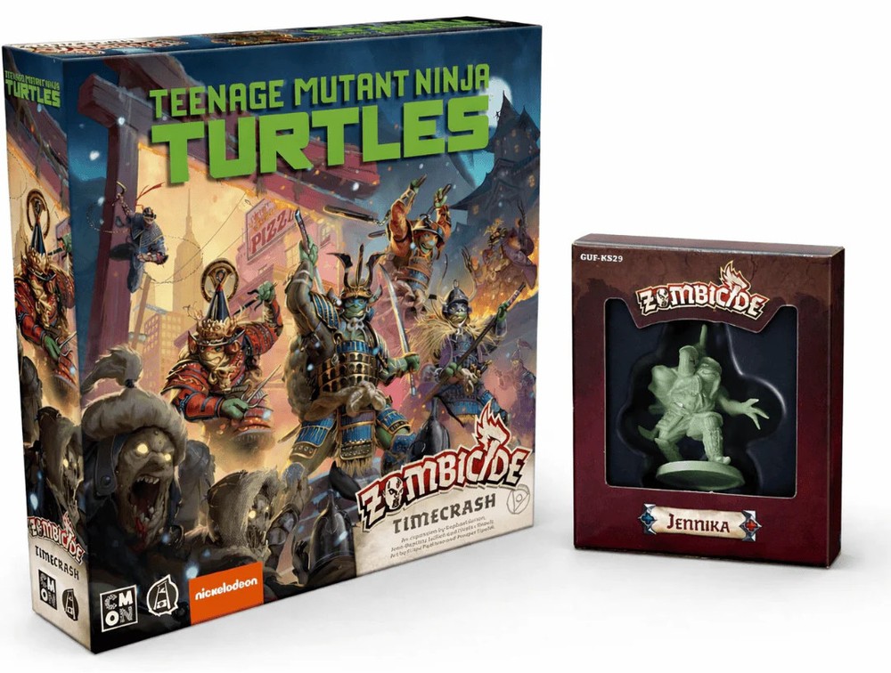 Zombicide: White Death Teenage Mutant Ninja Turtles Timecrash KS Bundle