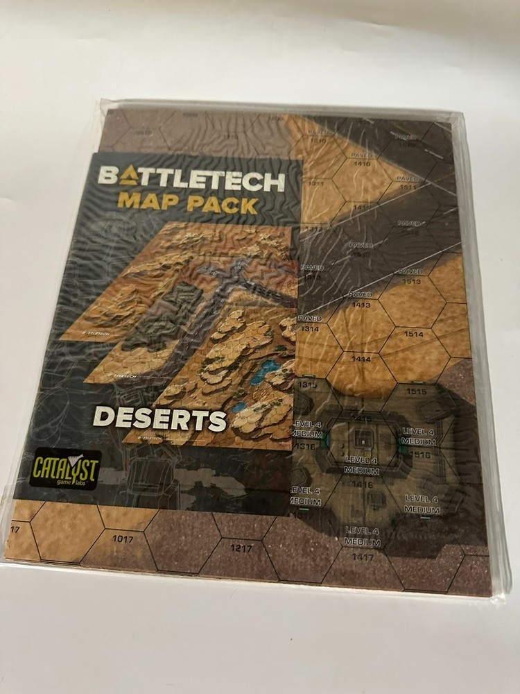 BattleTech Map Pack Deserts NEW Rare!