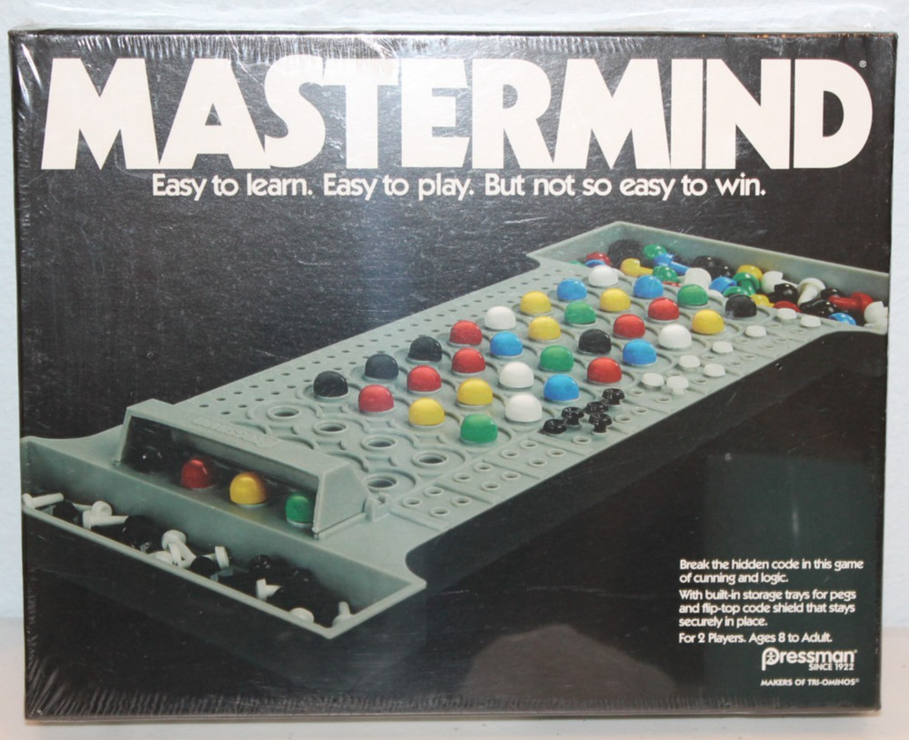Pressman Retro Mastermind Target Exclusive Board Game NEW Sealed