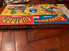 1967 Milton Bradley Superman/Superboy 2in1 Game