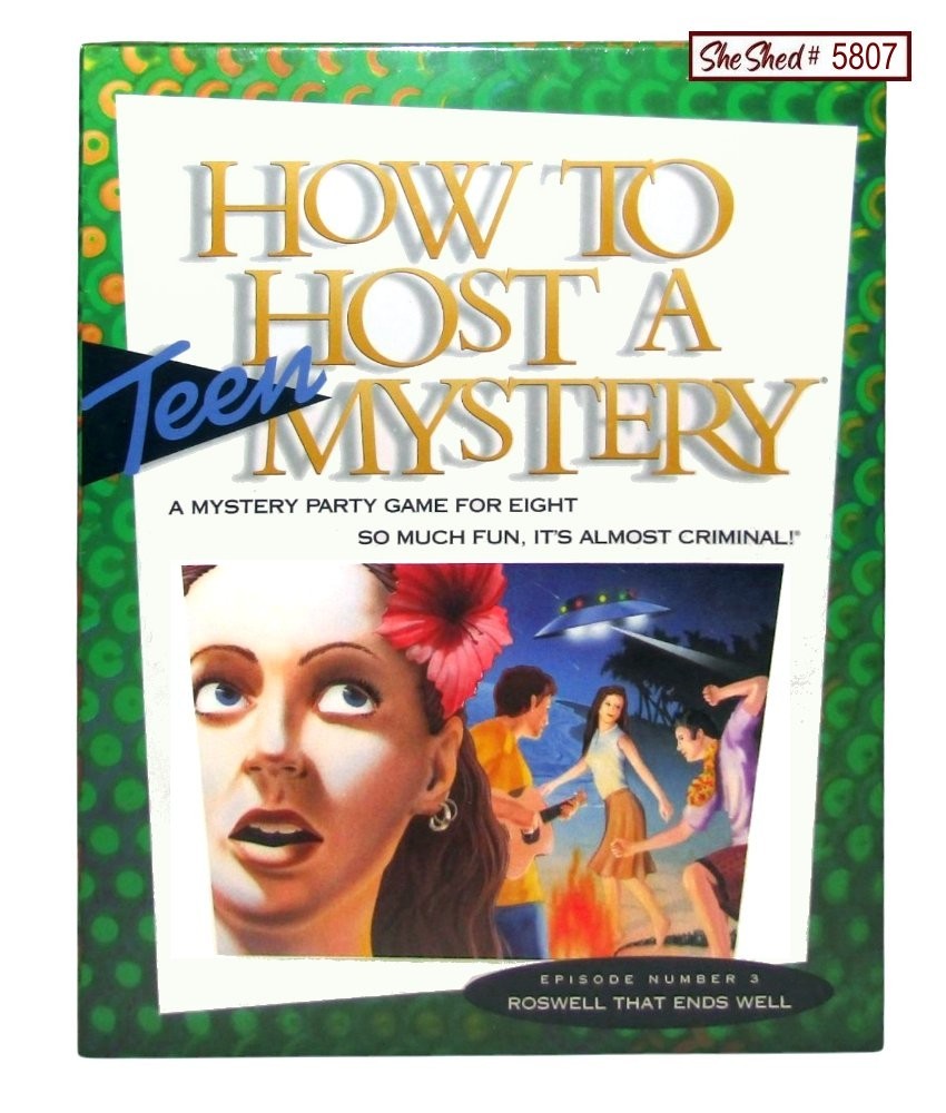 How to Host a Teen Mystery Game Episode 3 Roswell That Ends Well New Sealed