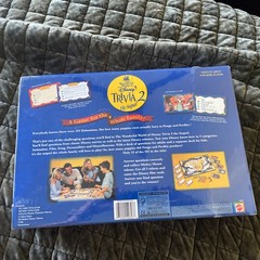The Wonderful World of Disney Trivia 2: The Sequel Game by Mattel New & Sealed!