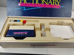 Vintage 1993 Pictionary Updated For The 90’s Classic Quick Draw Board Game
