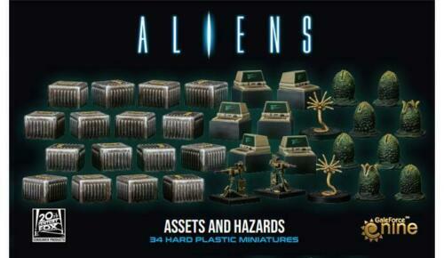 Aliens Another Glorious Day In The Corps Limited Assets and Hazards Exp. Set