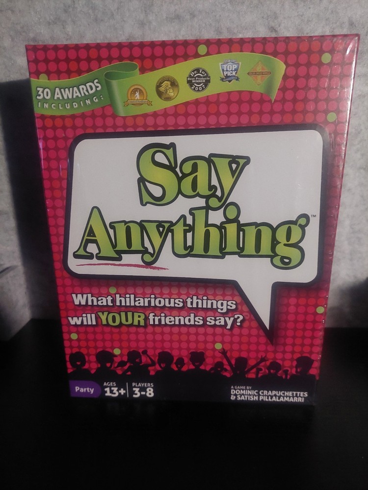 Say Anything NorthStar Party Game Ages 13 and up 3 to 8 Players 30 Min Playtime