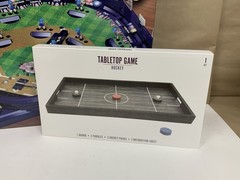 Tabletop Game Lot Sharper Image Perfect Pitch Baseball & Sealed Hockey Game