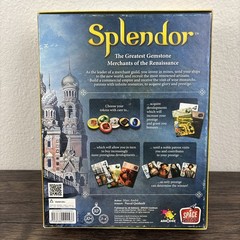 Splendor Board Game Marc Andre Pascal Quidault Space Cowboys Asmodee Complete