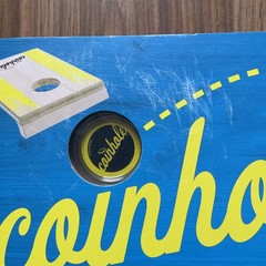 Hasbro Coinhole The Table Top Coin Bouncing Party Game Cornhole(2017) NEW SEALED