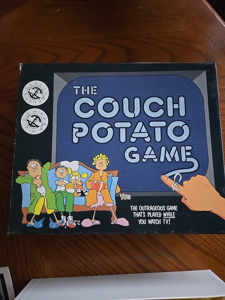 Vintage The Couch Potato Game by TDC Games – 1987 Edition – Complete!