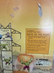 Marvel Comics Super Heroes Giant Game Board Book 1994 By Tormont Missing Pieces