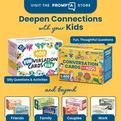 400 Conversation Cards for Kids – Engage Kids, Laugh, and Grow Closer During …