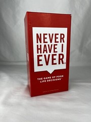 Never Have I Ever Party Card Poor Life Decisions Game Classic Edition