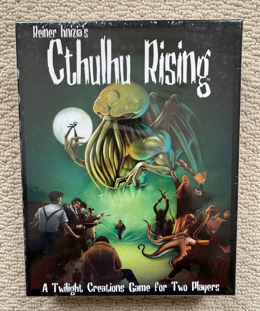Reiner Knizia’s Cthulhu Rising – A Twilight Creations Game – FACTORY SEALED