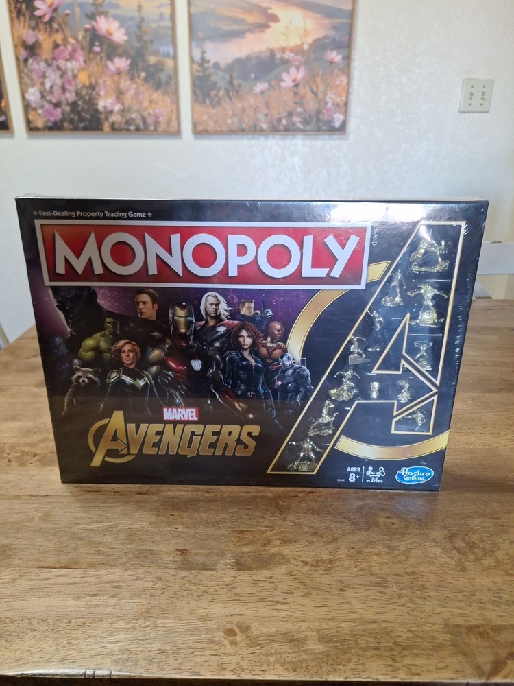 Hasbro Marvel Avengers Edition Monopoly Complete SEALED In Box NEW