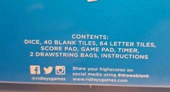 Draw A Blank by Ridley’s Games -Fast-Paced Letter Word Making Game New Factory