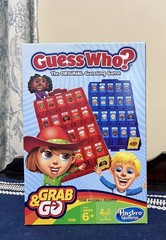 Hasbro Guess Who? Travel Board Game Grab and Go Compact Portable Investigation