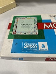 VTG 1961 Monopoly Board Game Parker Brothers 99% Complete Original RARE READ
