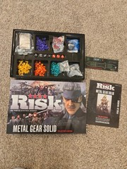 RISK The Game Of Strategic Conquest Metal Gear Solid Collectors Edition