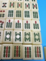 Vintage Premium/Deluxe Boxed Mahjong Tiles