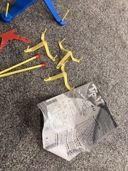 2013 Tip-It Cardinal Balancing Game Complete minus Label Sheet Wackiest Game