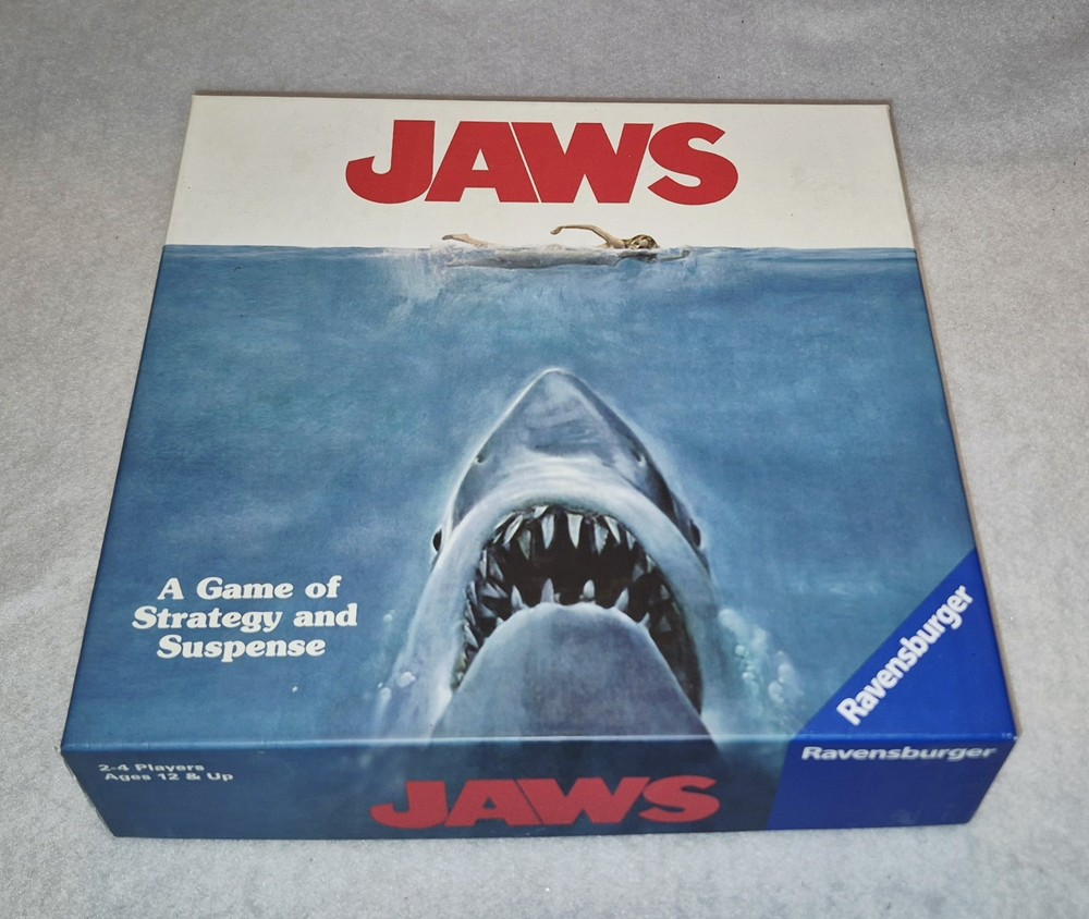 JAWS Board Game By Ravensburger – Strategy & Suspense, 2-4 Players NICE!