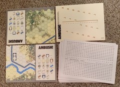 AMBUSH! Victory Games Solitaire Avalon Hill SPI 1983 Unpunched New! WW2