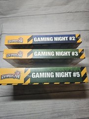Zombicide Gaming Night #2 #3 #5 – NEW/SEALED-Cool Mini-Campaign Pack w/ Prizes
