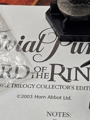 Trivial Pursuit Lord of the Rings Movie Trilogy Collector’s MISSING 6 WEDGES Htf