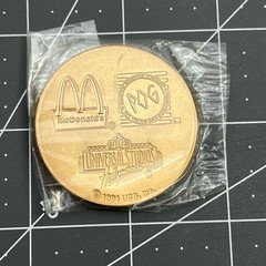 Vintage Mcdonalds Universal Studios Pogs Slammers Complete Set Of 8 1994
