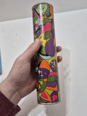 Vintage Otagiri Kaleidoscope Japan Multicolored Groovy Trippy Psychedelic