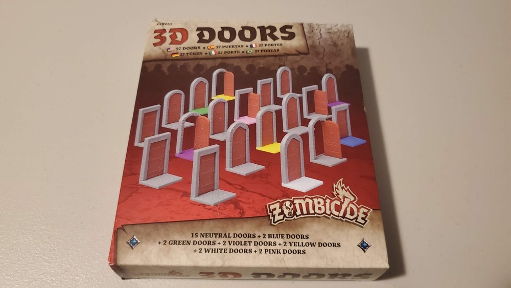 Zombicide Black Plague 3D Doors (Boxed)