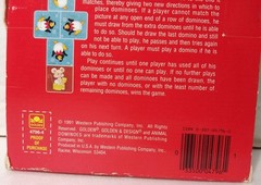 Vintage 1991 New Open Box Golden Animal Dominoes Matching Cards