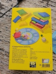 Sleepy Princess and the Pea COMPLETE HABA Game Preschool No Reading