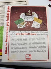 Vintage 1971 Sports Illustrated Pro Football Board Game – Complete
