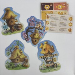 Goliath Honey Buzz 100% Organic Strategy Board Game Age 10+ Players 1-4 Complete