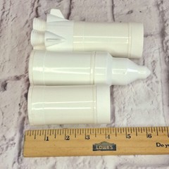 Vintage 1995 Hardee’s 3 Piece Rocket Apollo 13 Pog Milk Cap Collector Case 1995