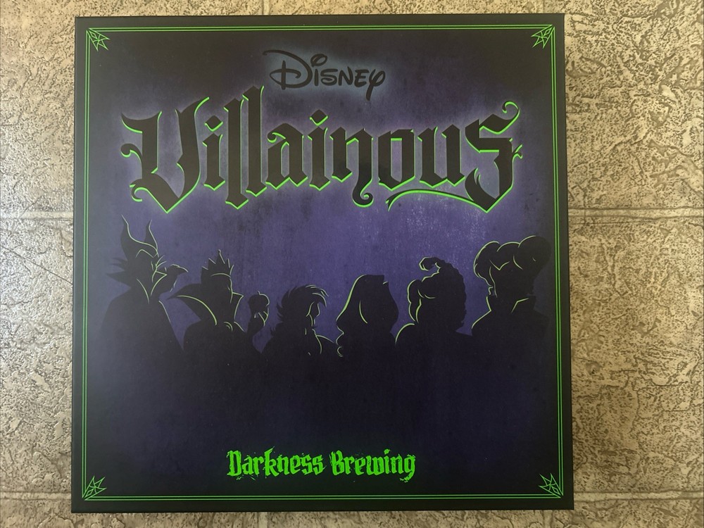 *NEW* Disney: Villainous- “Darkness Brewing” Board Game ~ IN HAND ~ Fast Ship