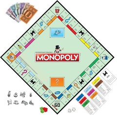 Monopoly Game Family Board Games for 2 to 6 Players 8+ Hasbro Buy Sell Dream