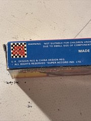 PAC-MAN – Puck-Man Chess – Pocket Travel Game – Vintage