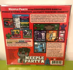 MEEPLE PARTY Board Game English strategy Co-op NEW