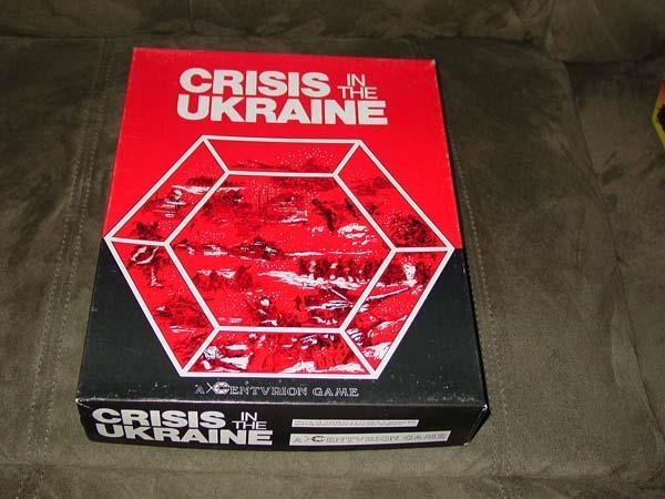 Centurion Games – CRISIS in the UKRAINE game – Russian Front WW2 (UNPUNCHED)