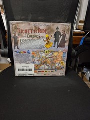Ticket To Ride Europe Board Game Train Days Of Wonder – New in Box