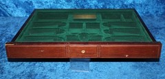 Monopoly Collector’s Edition 1991 Franklin Mint Wooden Luxury Board Game