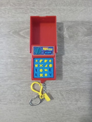Perfection The Game Keychain 2000 FUN Milton Bradley Mini A Few Pieces Missing