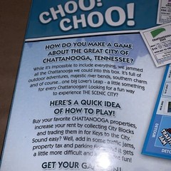 Late for the Sky: Chattanooga-Opoly Monopoly Board Game