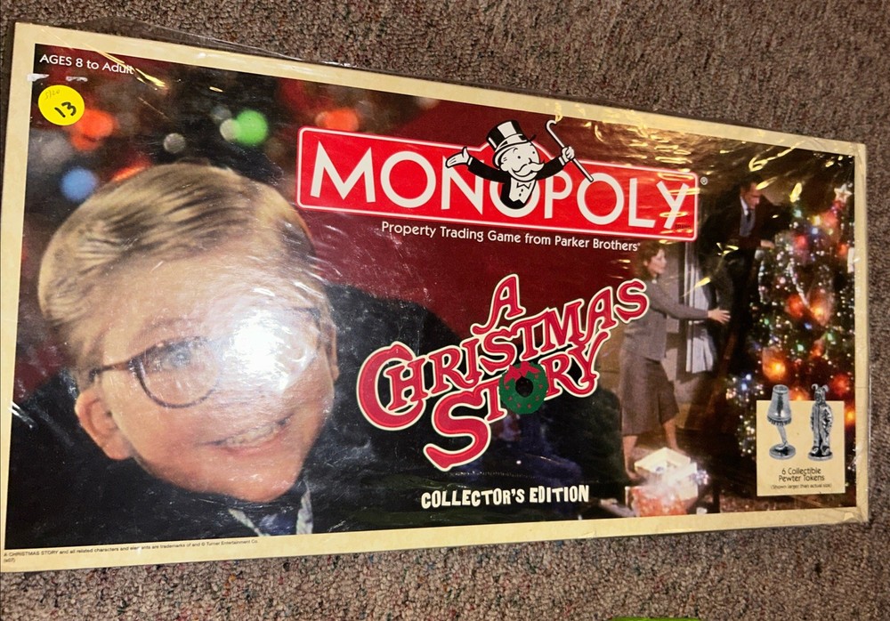 Monopoly Game A Christmas Story Collector’s Edition 2007 New