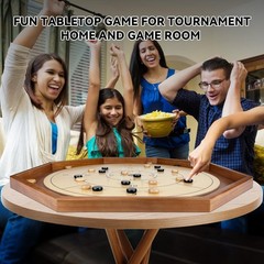 30″ Tournament Board Game 2-in-1 w/Checkers